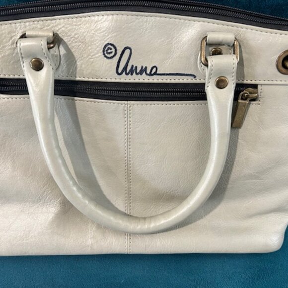 Anna By Anuschka Hand Painted Leather  Purse - Picture 8 of 9